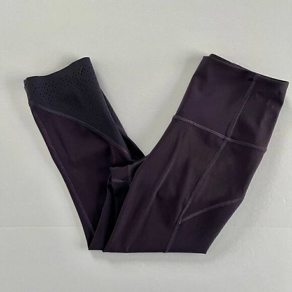 Lululemon Black Grape Purple Anew Crop Luxtreme Legging Size 4 EUC - Picture 12 of 16